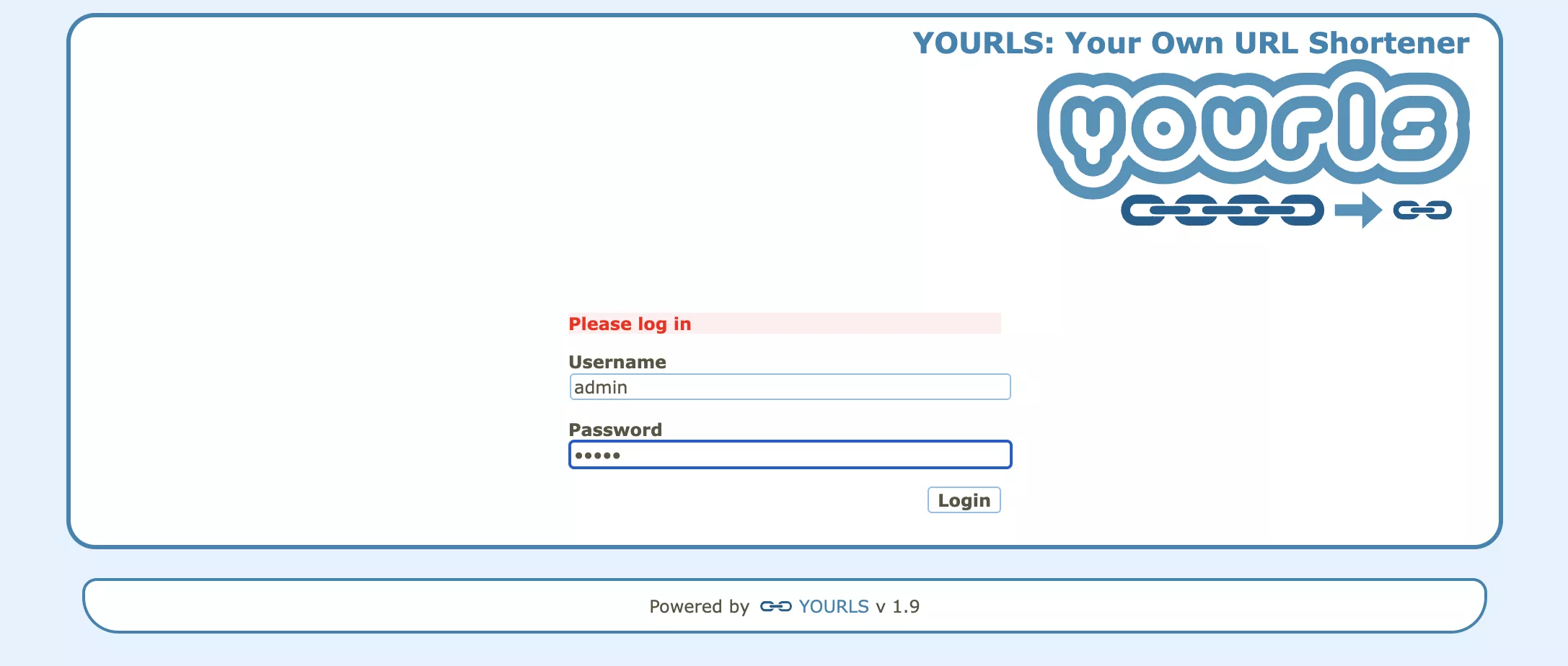 【好玩儿的Docker项目】10分钟搭建一个自己的短链接服务——YOURLS