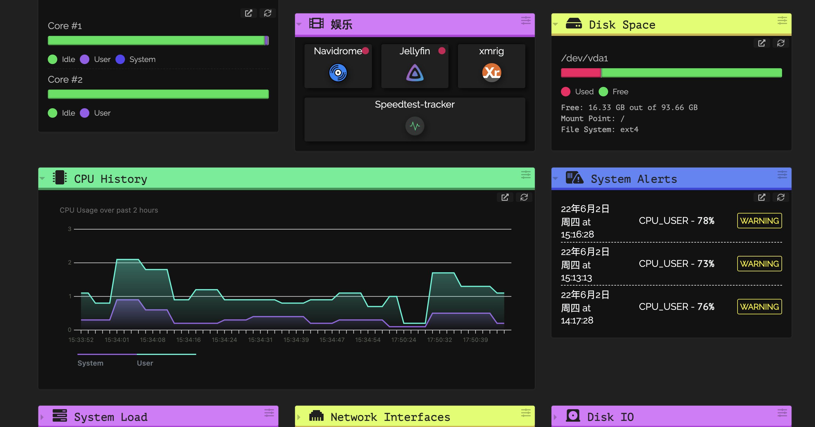 【好玩儿的Docker项目】给你的自建服务整一个炫酷的面板——Dashy 一个功能非常强大的面板,可以监控服务状态!