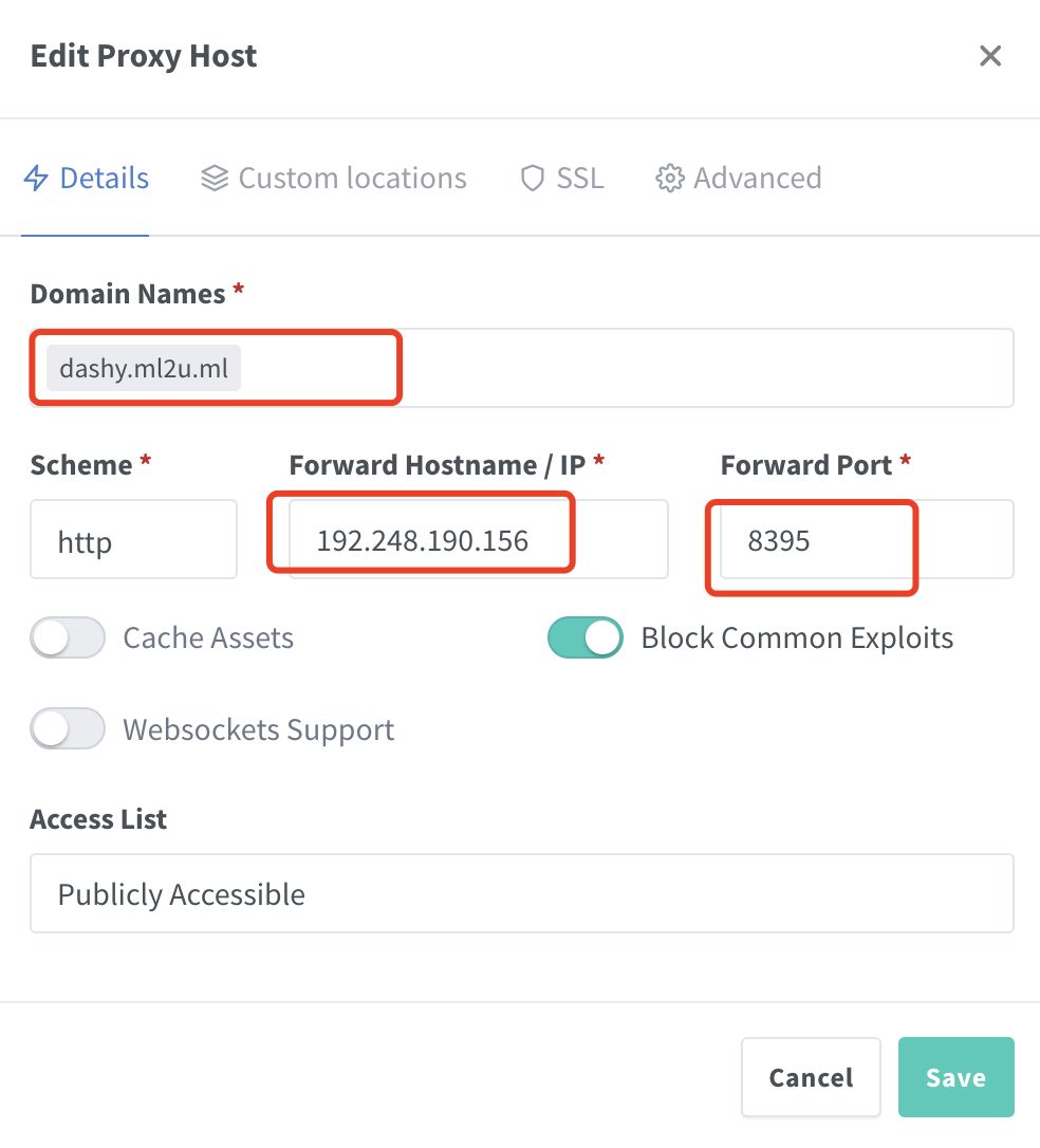 【好玩儿的Docker项目】给你的自建服务整一个炫酷的面板——Dashy 一个功能非常强大的面板,可以监控服务状态!