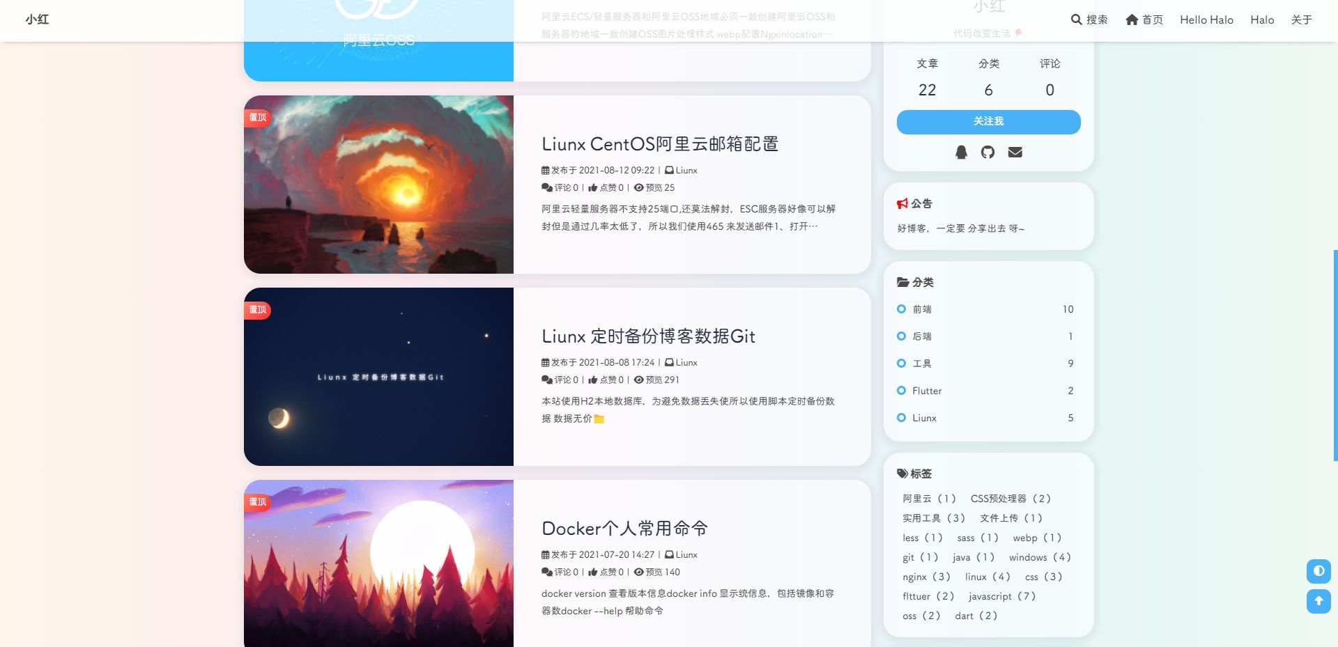【好玩儿的Docker项目】好用又强大的开源建站工具——Halo 2.0