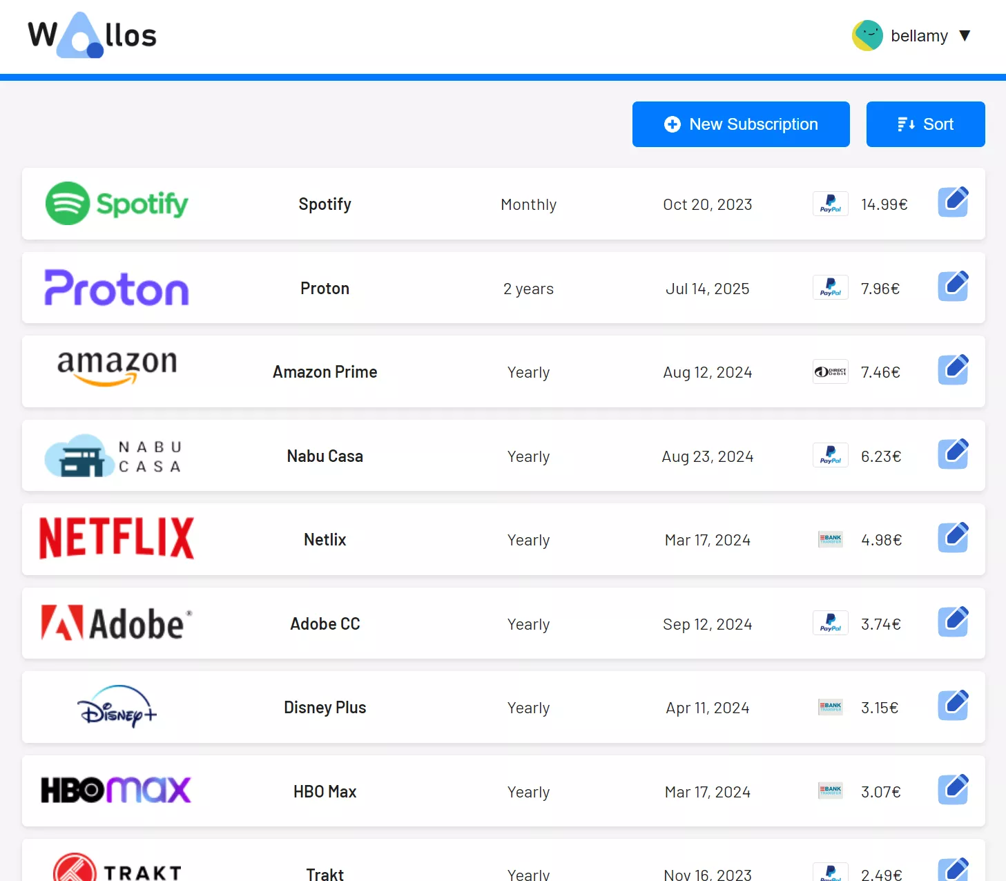 【好玩儿的Docker项目】10分钟搭建带提醒的个人订阅追踪器——Wallos！VPS、云服务续费时间，续费金额，一目了然！