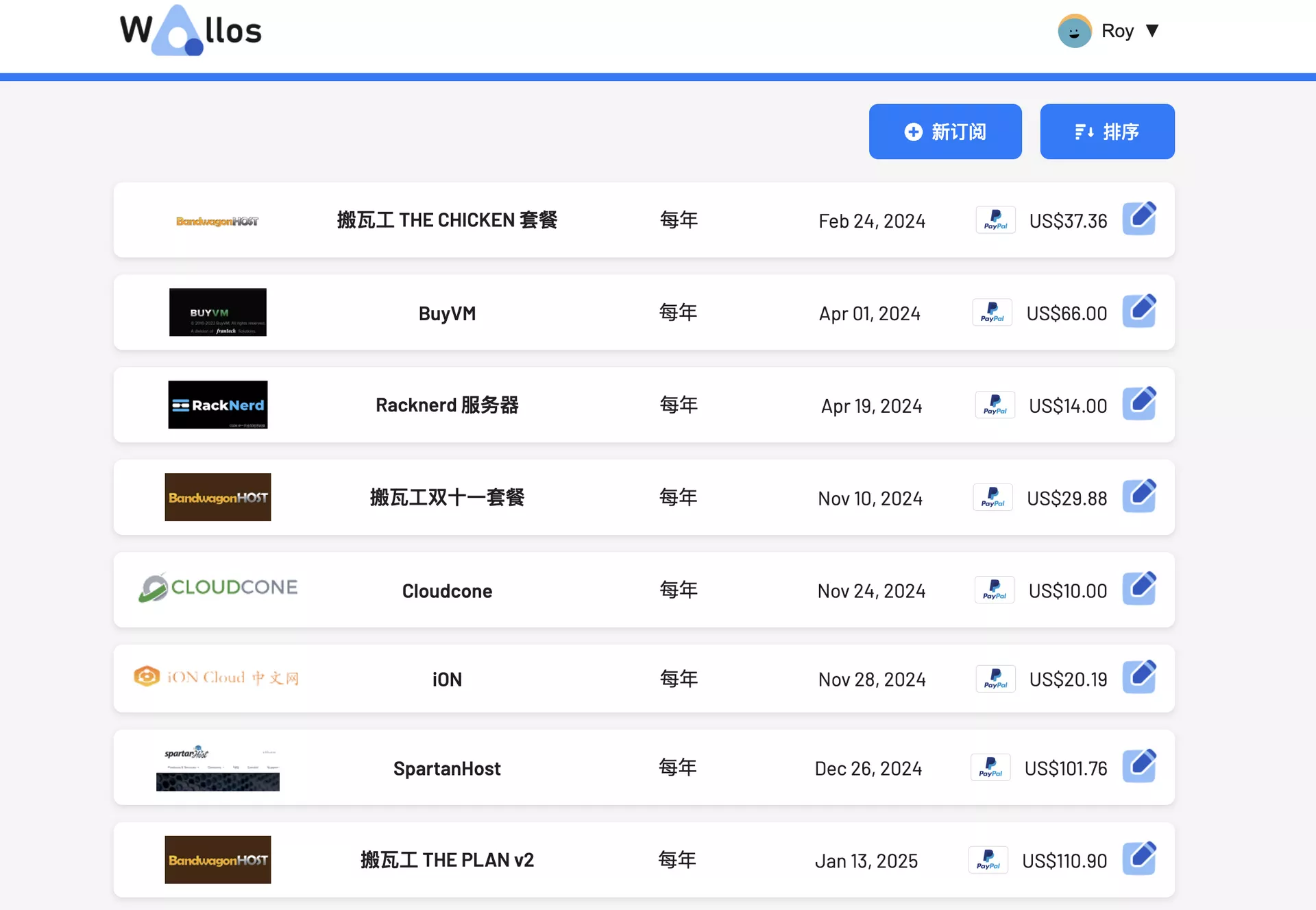 【好玩儿的Docker项目】10分钟搭建带提醒的个人订阅追踪器——Wallos！VPS、云服务续费时间，续费金额，一目了然！